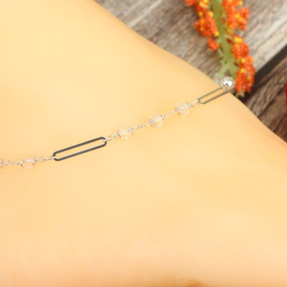 "Elegant Handmade Anklet – Delicate Jewelry for Women, MAR091400 - Picture 1 of 10